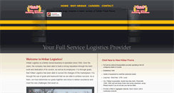 Desktop Screenshot of hribarlogistics.com